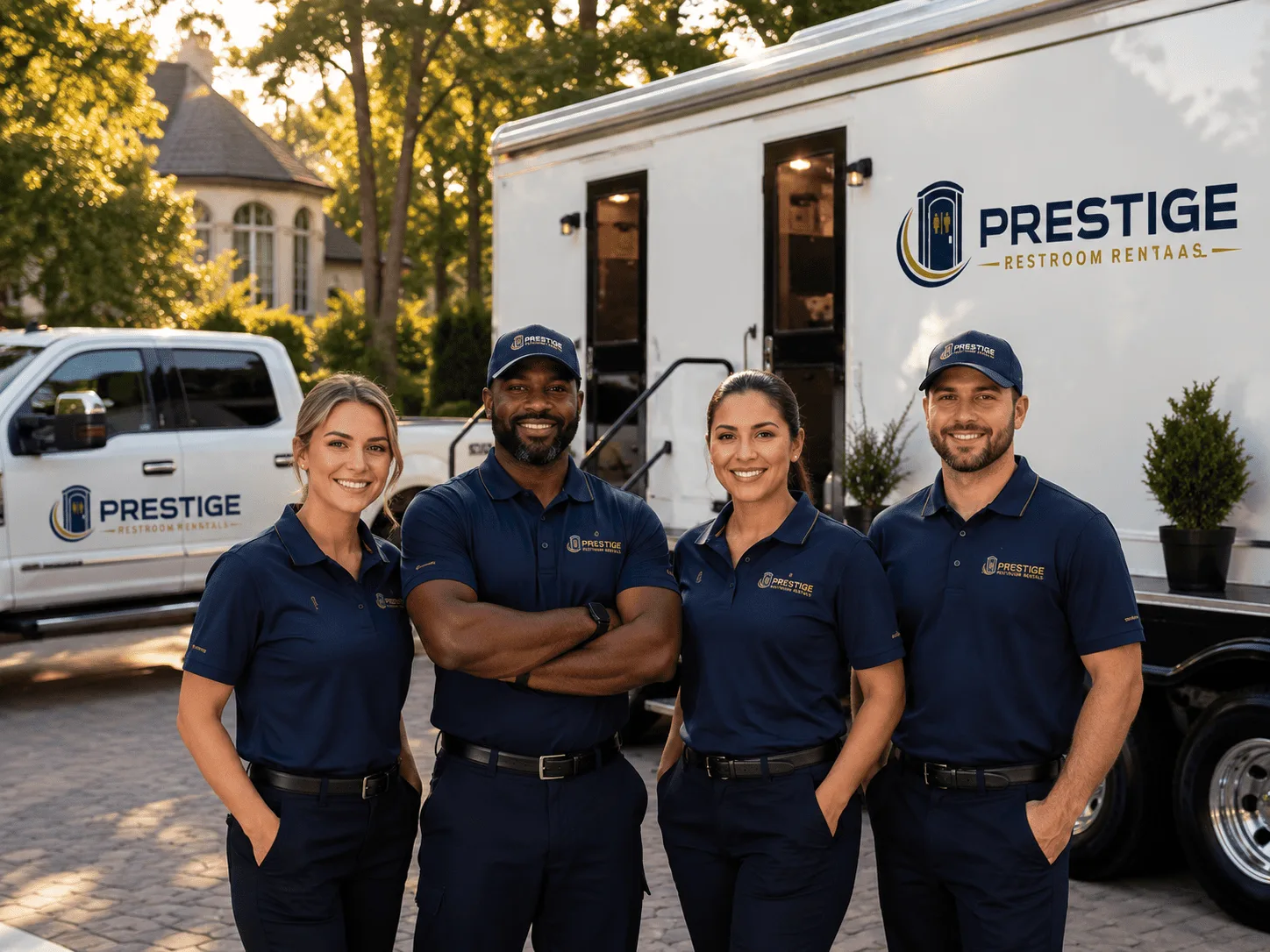 Trusted Luxury Portable Restrooms company in Corning, IA